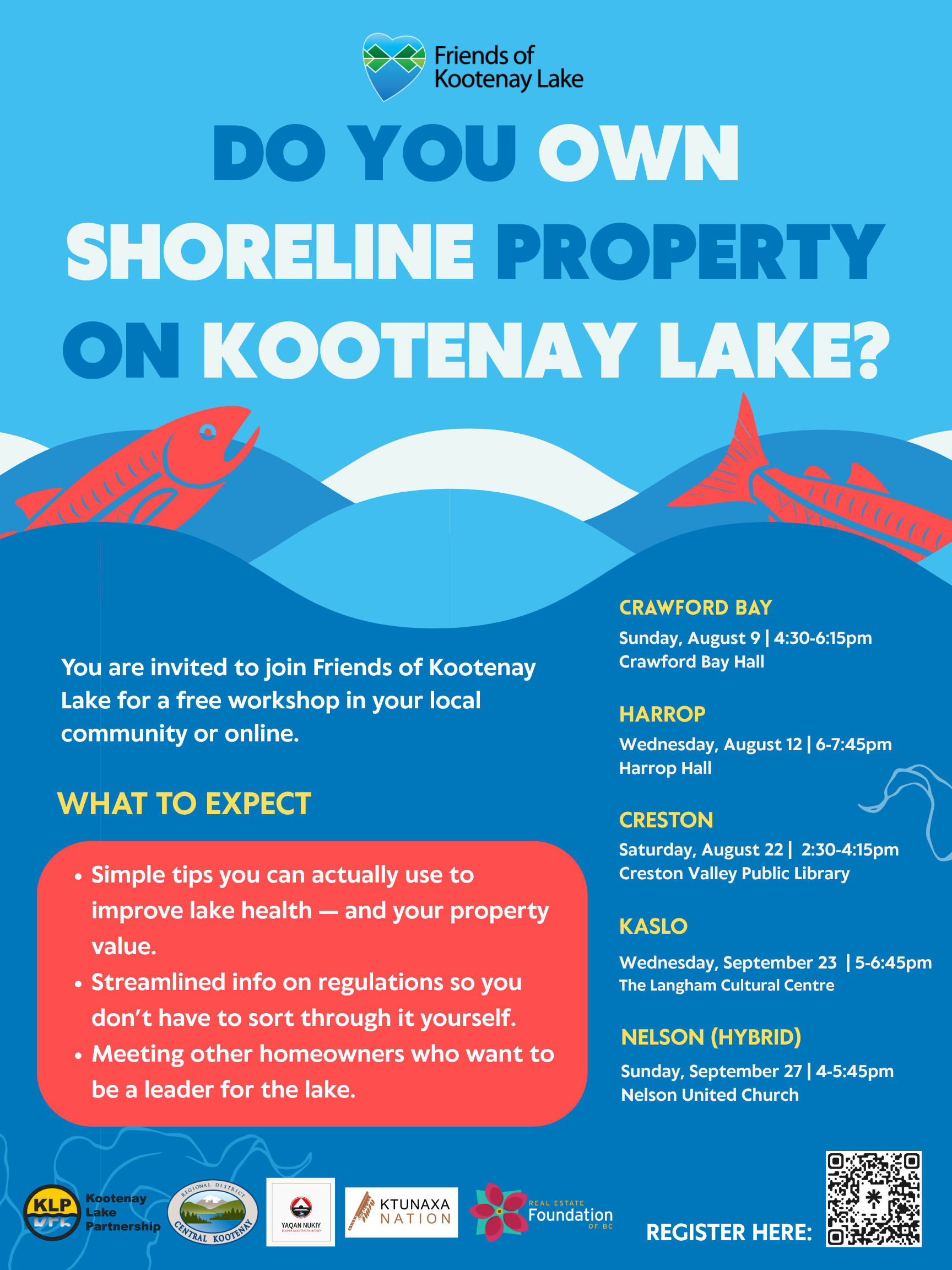 Kaslo Shoreline Homeowner Workshop